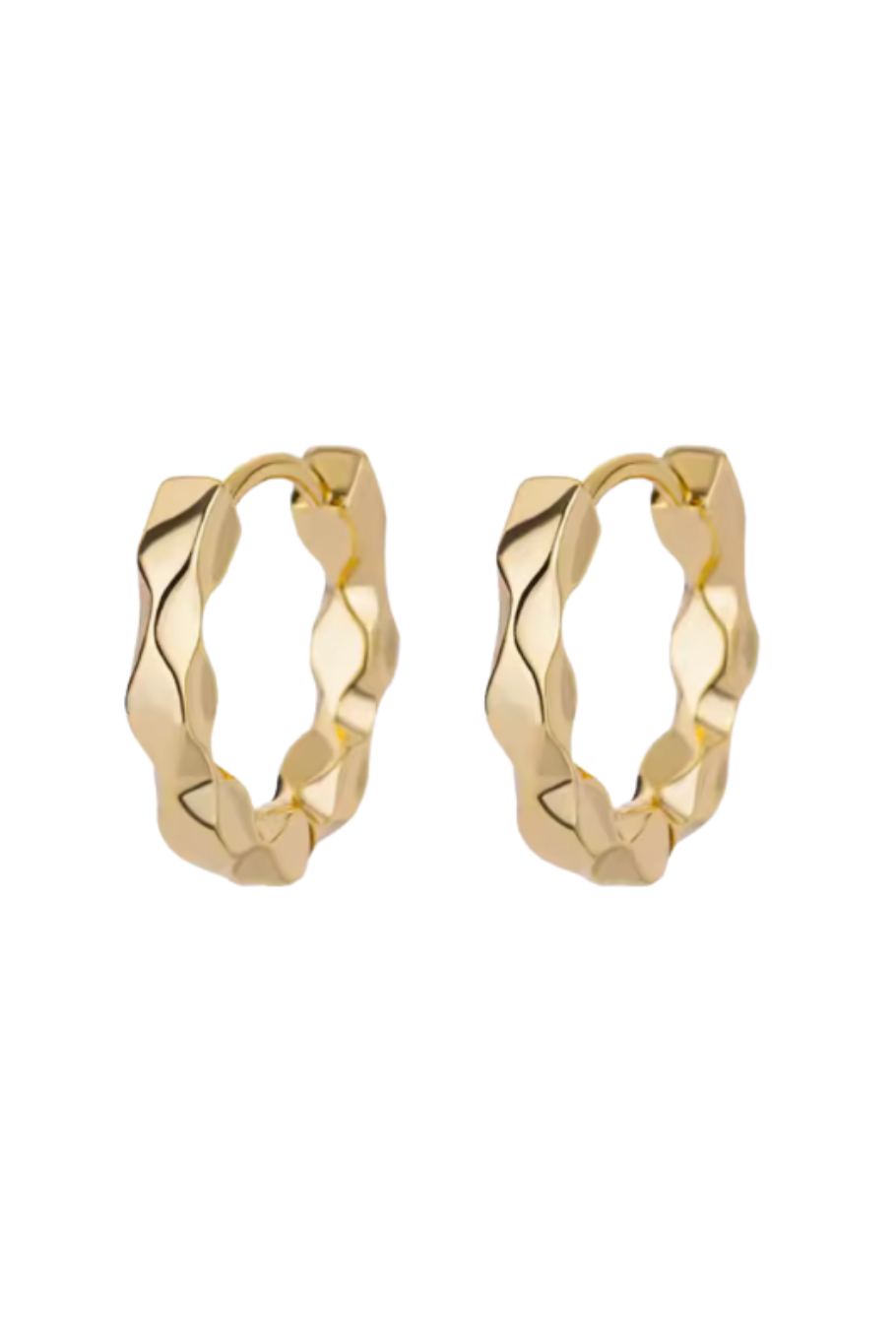 Twisted hoops Oorbellen