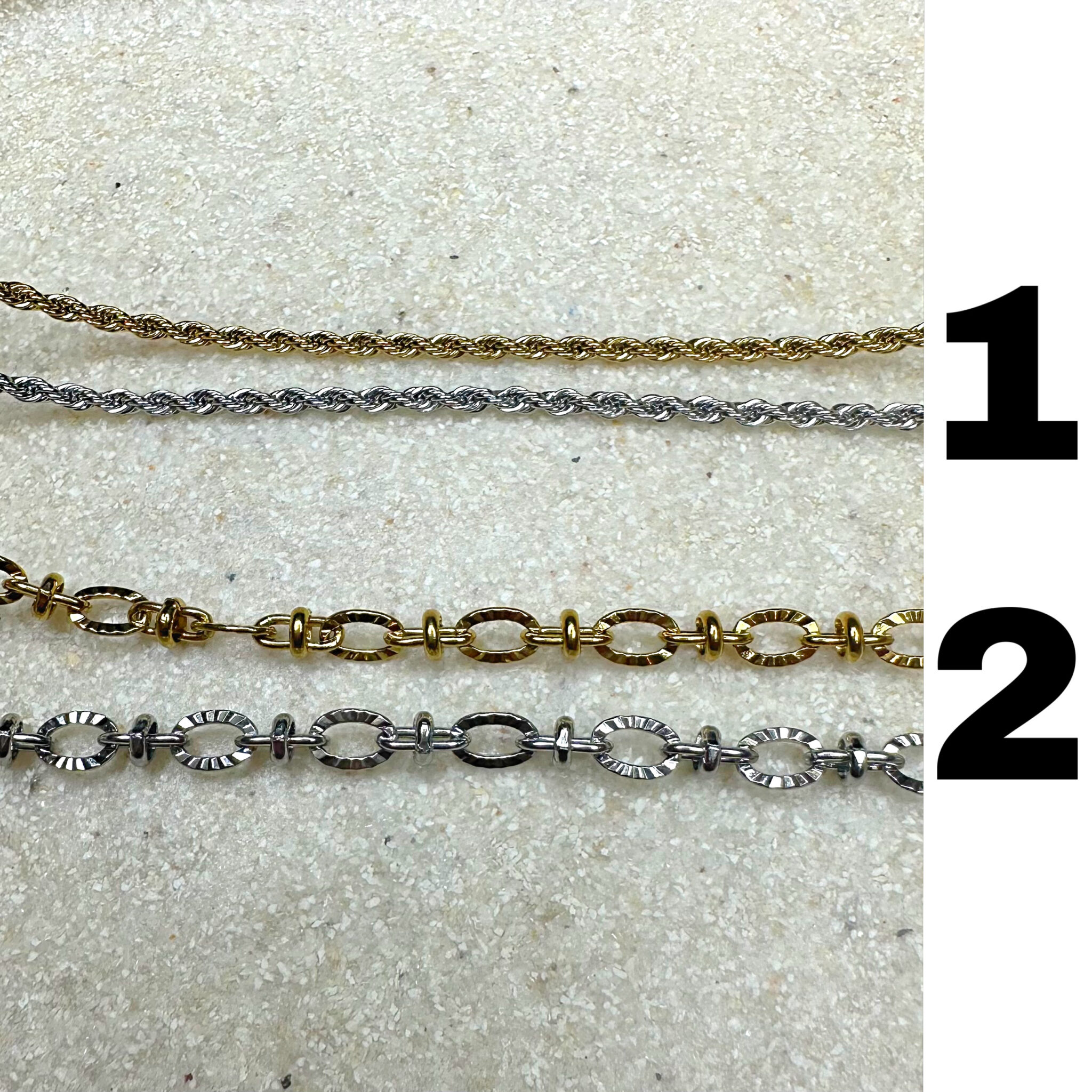 Medaillon Initial Necklace - Afbeelding 5