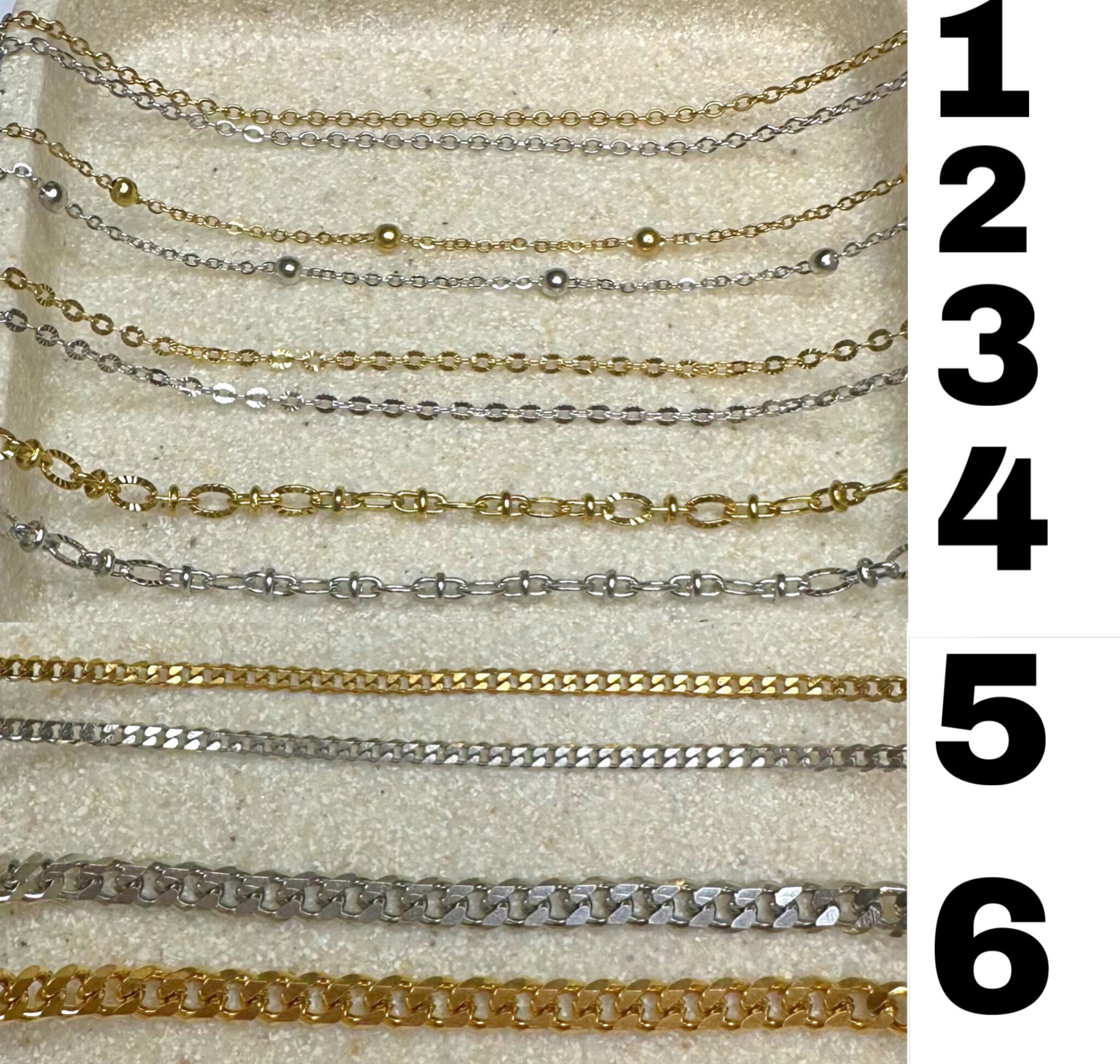 Thick Bar Necklace - Afbeelding 4