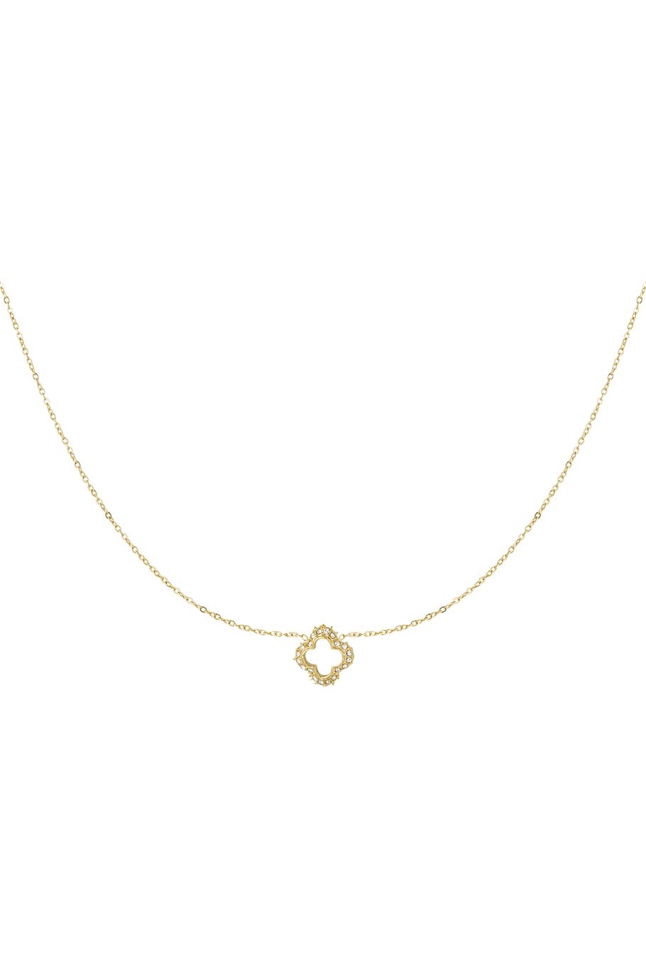 Clover diamond Necklace